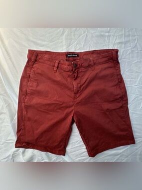 Mavi Jeans Simon Men's Burgundy Chino Shorts Size 38